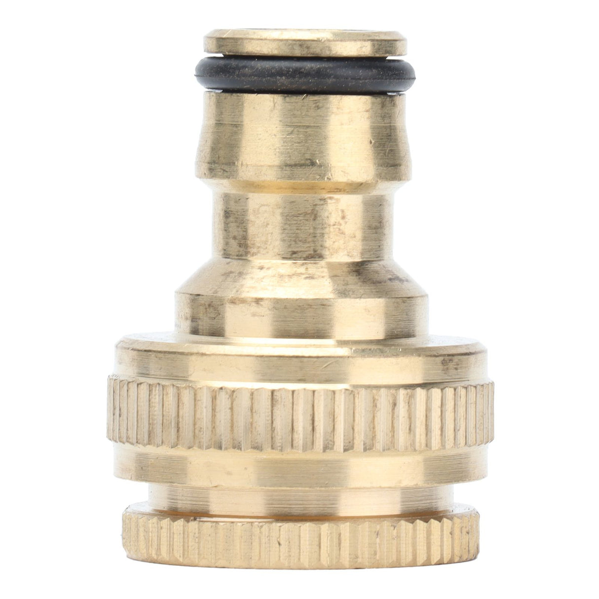 4PCS Faucet Joint 1/2in 3/4in Internal Thread Water Pipe Connector Brass Hose Adapter
