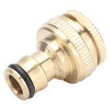 4PCS Faucet Joint 1/2in 3/4in Internal Thread Water Pipe Connector Brass Hose Adapter