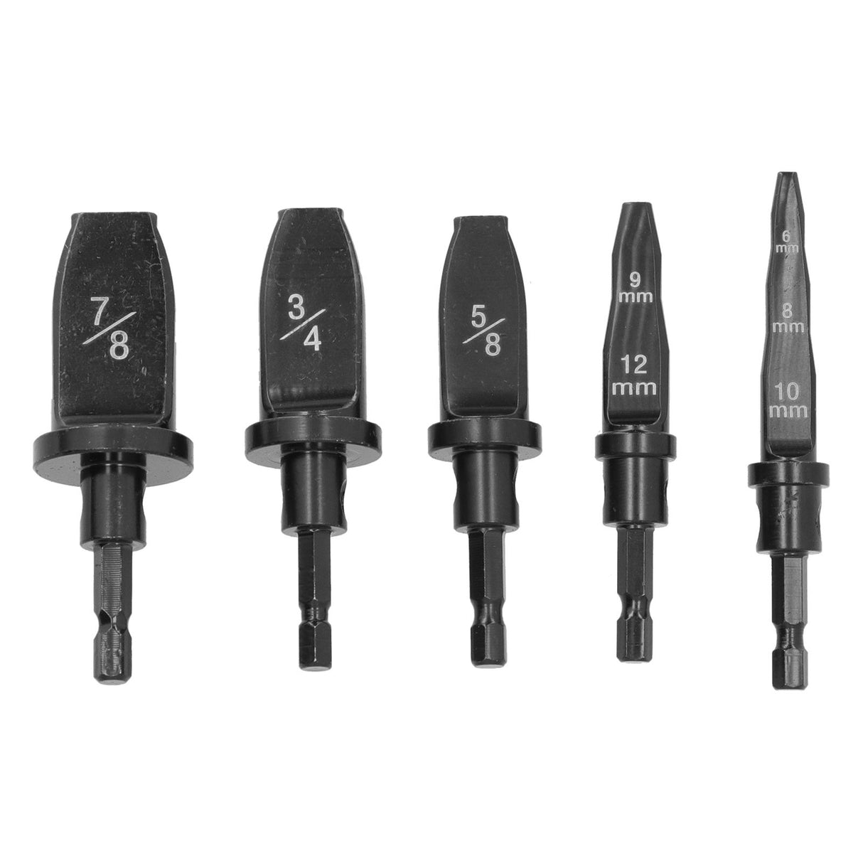 Copper Pipe Expander High Speed Steel Metric Industrial Hex Handle Pipe Flaring Tool for Air Conditioners