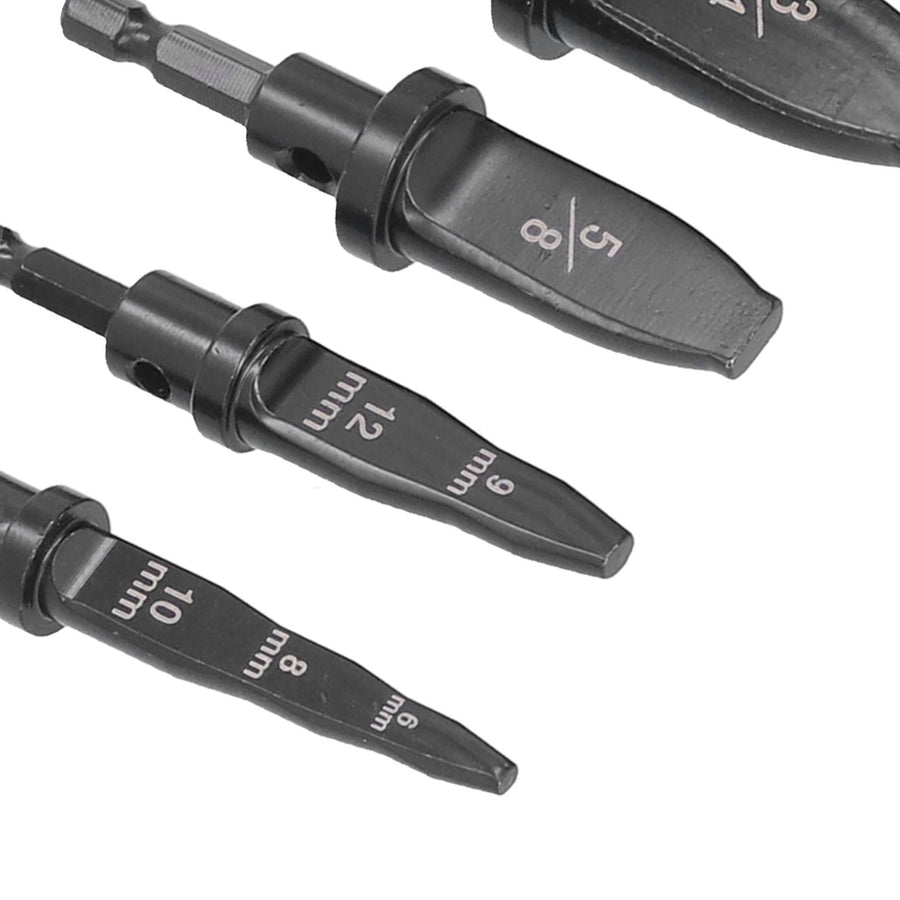 Copper Pipe Expander High Speed Steel Metric Industrial Hex Handle Pipe Flaring Tool for Air Conditioners