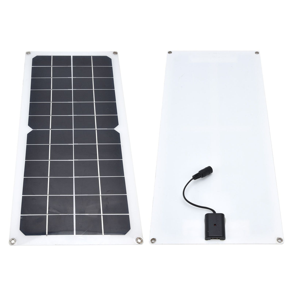 10W Photovoltaic Solar Panel Charging Board with Dual USB Ports for RVs Boat Planes Satellites Spaceport