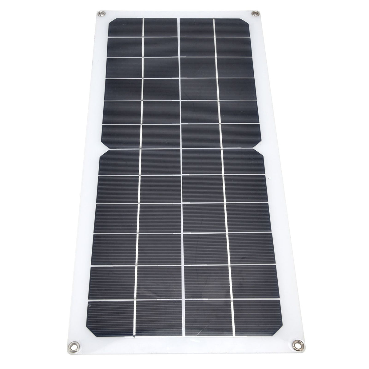 10W Photovoltaic Solar Panel Charging Board with Dual USB Ports for RVs Boat Planes Satellites Spaceport