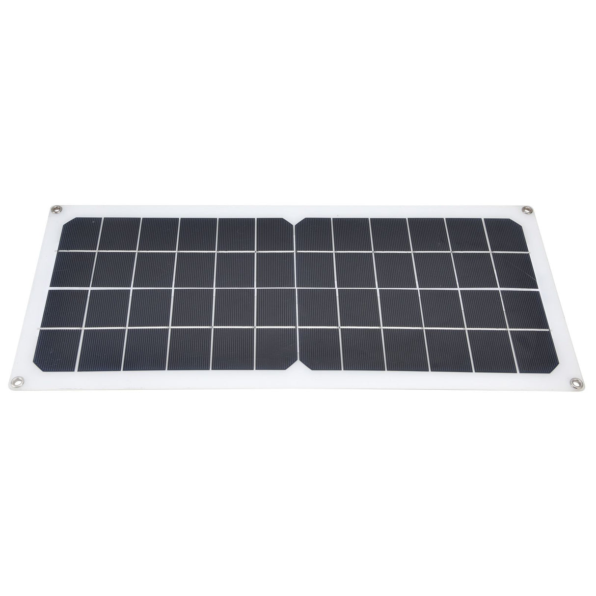 10W Photovoltaic Solar Panel Charging Board with Dual USB Ports for RVs Boat Planes Satellites Spaceport
