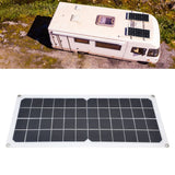 10W Photovoltaic Solar Panel Charging Board with Dual USB Ports for RVs Boat Planes Satellites Spaceport - Extra Image