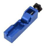 Aluminum Alloy Universal Spark Plug Gap Tool Anodizing for 0.394in 0.472in 0.551in 0.630in Spark Plugs Blue - Close-Up Angle