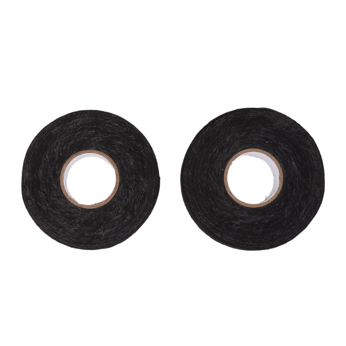 6pcs Cloth Tape Black Noise Damping Heat Proof Shock Absorbing Wear Proof Flame Retardant 19mmx25m Wire Harness Wrapping Tape for Car Engine