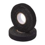 6pcs Cloth Tape Black Noise Damping Heat Proof Shock Absorbing Wear Proof Flame Retardant 19mmx25m Wire Harness Wrapping Tape for Car Engine - Close-Up Angle