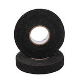 6pcs Cloth Tape Black Noise Damping Heat Proof Shock Absorbing Wear Proof Flame Retardant 19mmx25m Wire Harness Wrapping Tape for Car Engine - Low Angle