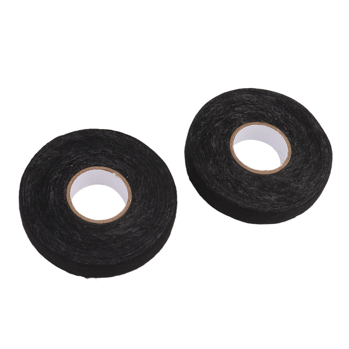 6pcs Cloth Tape Black Noise Damping Heat Proof Shock Absorbing Wear Proof Flame Retardant 19mmx25m Wire Harness Wrapping Tape for Car Engine