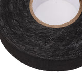 6pcs Cloth Tape Black Noise Damping Heat Proof Shock Absorbing Wear Proof Flame Retardant 19mmx25m Wire Harness Wrapping Tape for Car Engine