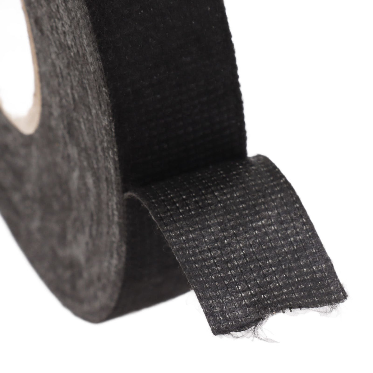 6pcs Cloth Tape Black Noise Damping Heat Proof Shock Absorbing Wear Proof Flame Retardant 19mmx25m Wire Harness Wrapping Tape for Car Engine