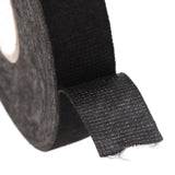 6pcs Cloth Tape Black Noise Damping Heat Proof Shock Absorbing Wear Proof Flame Retardant 19mmx25m Wire Harness Wrapping Tape for Car Engine