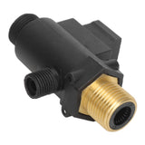 Water Flow Sensor Switch Zinc Alloy Water Pressure Switch with Pressure Relief Opening for Intelligent Wall Hanging Furnace Accessories