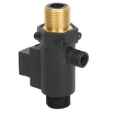 Water Flow Sensor Switch Zinc Alloy Water Pressure Switch with Pressure Relief Opening for Intelligent Wall Hanging Furnace Accessories