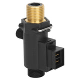 Water Flow Sensor Switch Zinc Alloy Water Pressure Switch with Pressure Relief Opening for Intelligent Wall Hanging Furnace Accessories