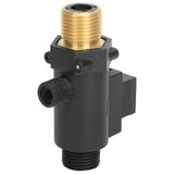 Water Flow Sensor Switch Zinc Alloy Water Pressure Switch with Pressure Relief Opening for Intelligent Wall Hanging Furnace Accessories