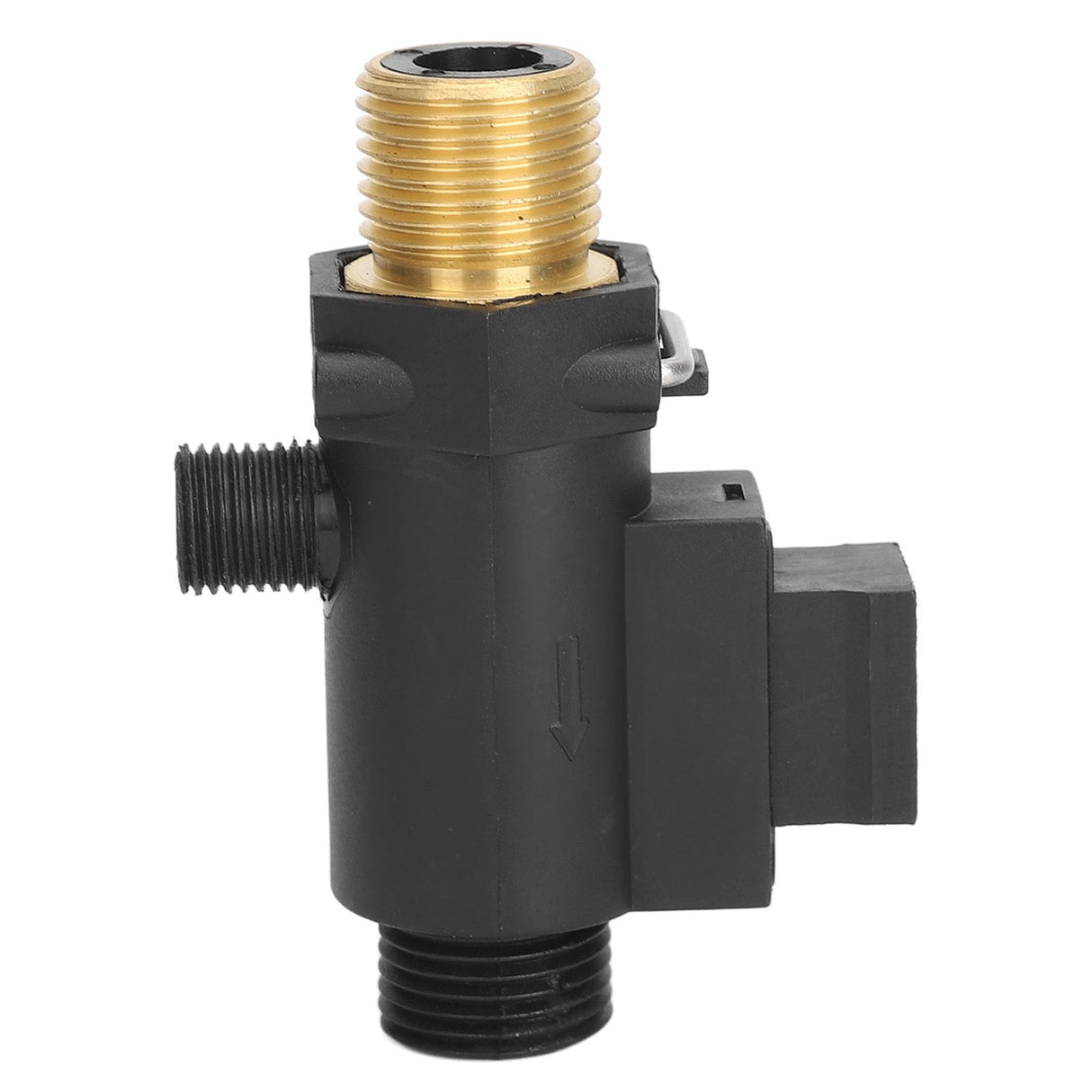 Water Flow Sensor Switch Zinc Alloy Water Pressure Switch with Pressure Relief Opening for Intelligent Wall Hanging Furnace Accessories