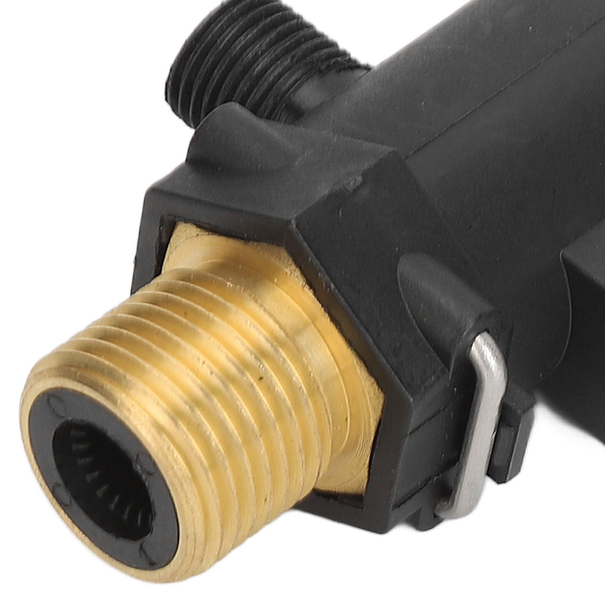Water Flow Sensor Switch Zinc Alloy Water Pressure Switch with Pressure Relief Opening for Intelligent Wall Hanging Furnace Accessories