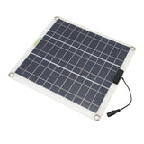 200W Solar Charger Panel High Efficiency 20A IP67 Waterproof Portable Solar Panel Controller Kit for Outdoor Camping Hiking - Top-Down View