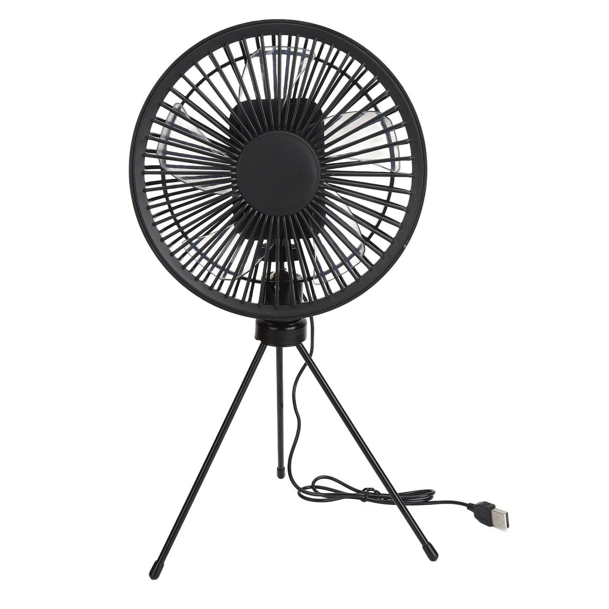 Solar Camping Fan with Tripod IP67 Waterproof Adjustable Portable Camping Fan with 10W Solar Panel for Outdoor Camping
