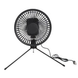 Solar Camping Fan with Tripod IP67 Waterproof Adjustable Portable Camping Fan with 10W Solar Panel for Outdoor Camping