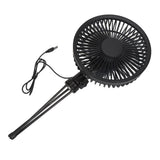 Solar Camping Fan with Tripod IP67 Waterproof Adjustable Portable Camping Fan with 10W Solar Panel for Outdoor Camping - Extra Image