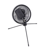 Solar Camping Fan with Tripod IP67 Waterproof Adjustable Portable Camping Fan with 10W Solar Panel for Outdoor Camping - Extra Image