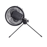 Solar Camping Fan with Tripod IP67 Waterproof Adjustable Portable Camping Fan with 10W Solar Panel for Outdoor Camping - Extra Image
