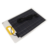 100W Portable Solar Panel Professional Efficient Portable Solar Panel for Outdoor Camping Hiking DC 12V 24V 5A - Top-Down View