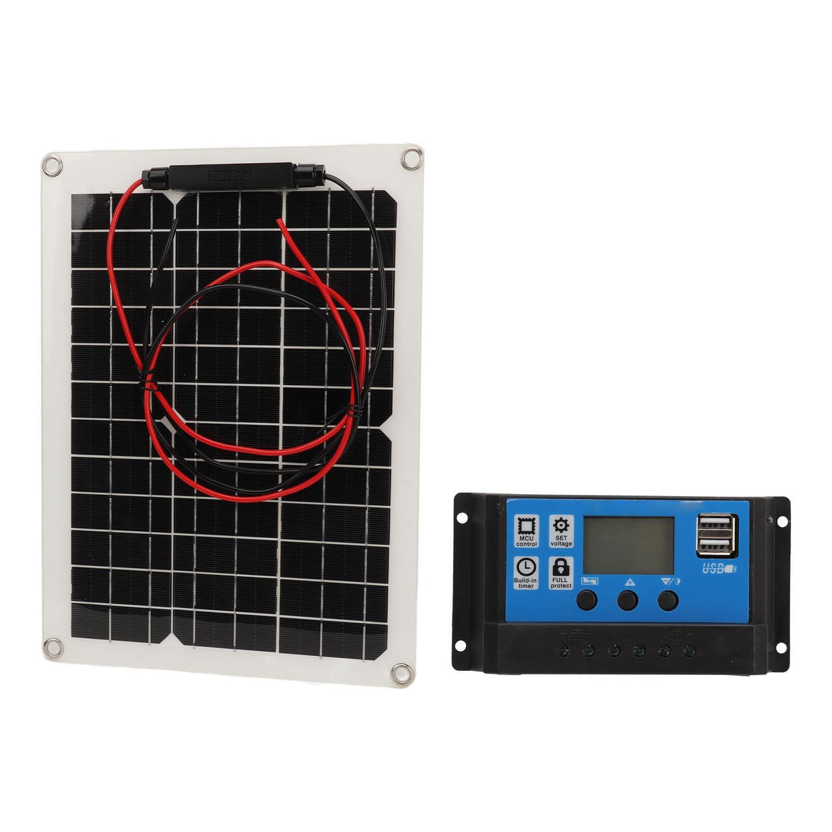 Solar Panel Kit 300W DC 12V 24V 50A IP67 Waterproof High Efficiency Solar Panel And Solar Charger Controller for RV Camper
