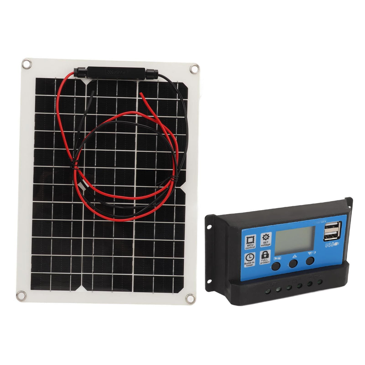 Solar Panel Kit 300W DC 12V 24V 50A IP67 Waterproof High Efficiency Solar Panel And Solar Charger Controller for RV Camper