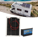 Solar Panel Kit 300W DC 12V 24V 50A IP67 Waterproof High Efficiency Solar Panel And Solar Charger Controller for RV Camper