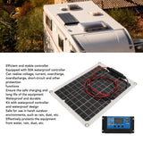 Solar Panel Kit 300W DC 12V 24V 50A IP67 Waterproof High Efficiency Solar Panel And Solar Charger Controller for RV Camper