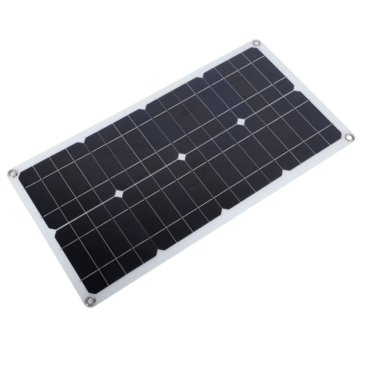 100W Solar Panel Kit IP67 Waterproof with DC 12V 24V 20A Controller Portable Solar Panel for RV Camper Vehicle Caravan