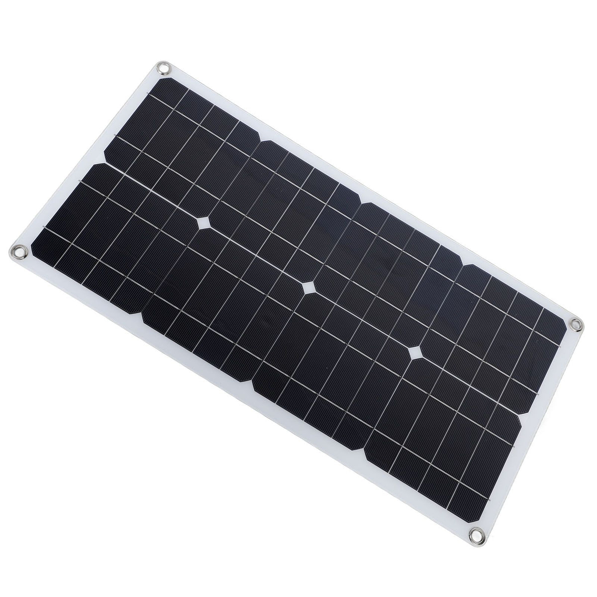 100W Solar Panel Kit IP67 Waterproof with DC 12V 24V 20A Controller Portable Solar Panel for RV Camper Vehicle Caravan