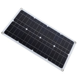100W Solar Panel Kit IP67 Waterproof with DC 12V 24V 20A Controller Portable Solar Panel for RV Camper Vehicle Caravan