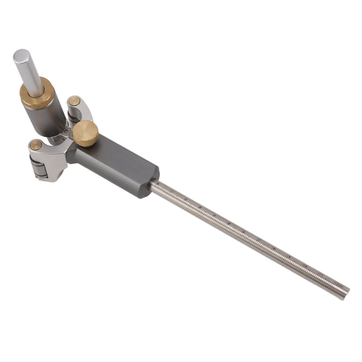 Linear Arc Dual Purpose Scriber Ruler Wood Scribe Tool Multifunctional Woodworking Scribing Drawing Tool