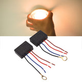 KSY 413A 3 Way Touch Sensor Dimmer Incandescent Lamp 20‑100W LED Bulb Light 3W‑25W Touch Lamp Control Module for Replacement Desk Light 110‑230V