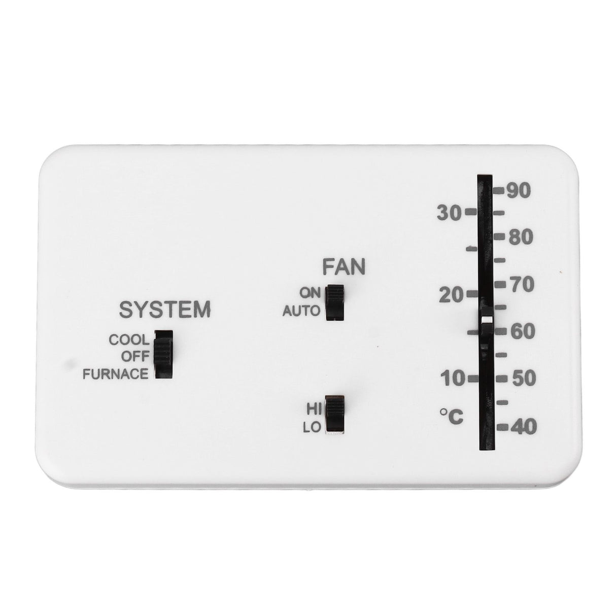 RV Analog Thermostat Settable Remote Control Thermostat Replacement for Dometic RV Cars