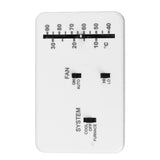 RV Analog Thermostat Settable Remote Control Thermostat Replacement for Dometic RV Cars