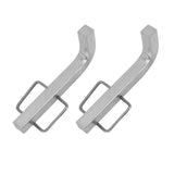 2Pcs Premium Snap L Pins Steel Snap L Pins Equalizer with Integrated Snap Clips for Weight Distribution Hitches