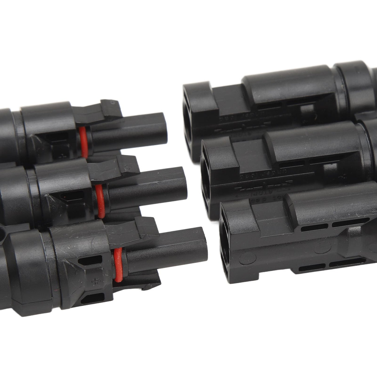 PV Solar Branch Connectors 1 to 3 Waterproof High Current Carrying Capacity Solar Panel T Branch Connector for Parallel Connection