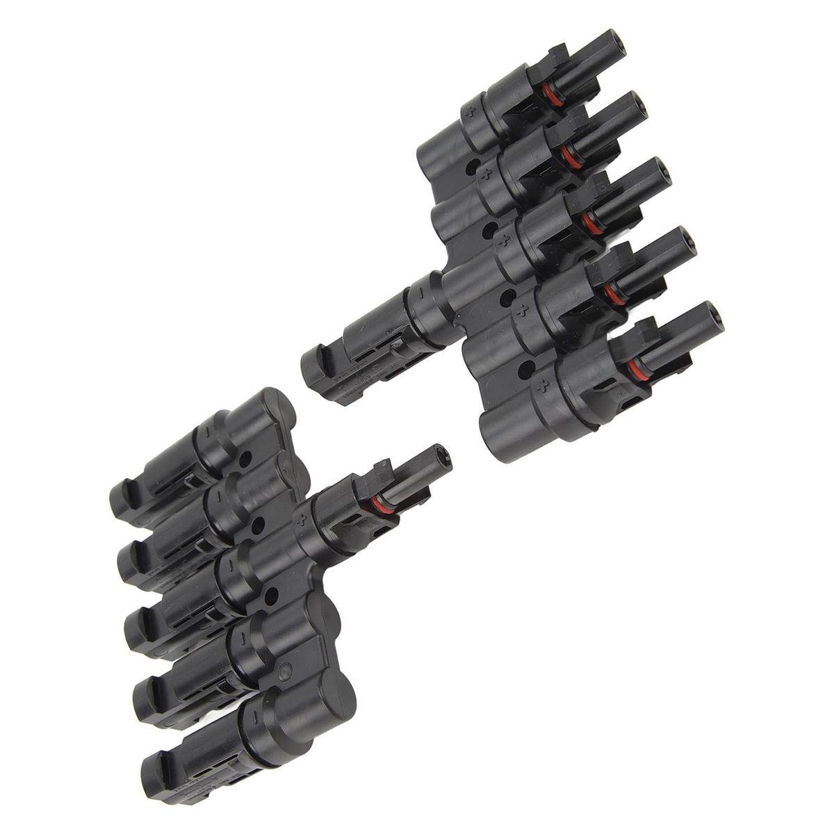 Solar T Branch Connector 1 to 5 PPO IP67 Waterproof Female Male Safety Protection Solar Panel Power Accessory