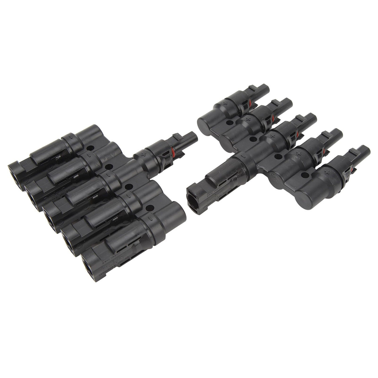 Solar T Branch Connector 1 to 5 PPO IP67 Waterproof Female Male Safety Protection Solar Panel Power Accessory