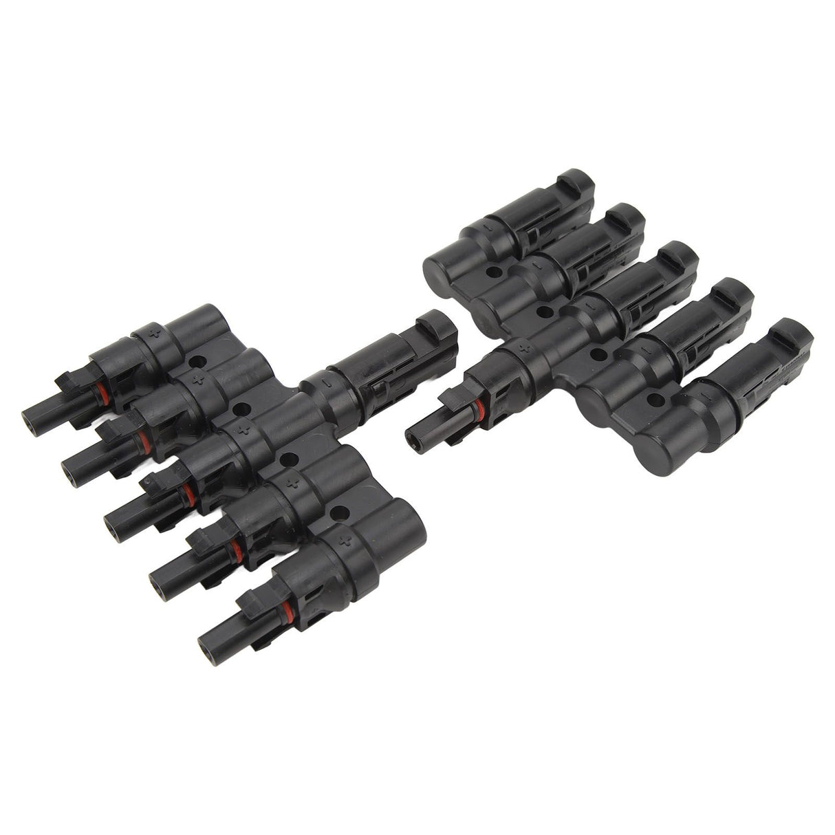 Solar T Branch Connector 1 to 5 PPO IP67 Waterproof Female Male Safety Protection Solar Panel Power Accessory