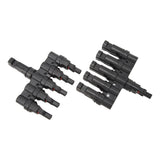 Solar T Branch Connector 1 to 5 PPO IP67 Waterproof Female Male Safety Protection Solar Panel Power Accessory