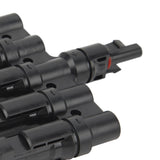 Solar T Branch Connector 1 to 5 PPO IP67 Waterproof Female Male Safety Protection Solar Panel Power Accessory