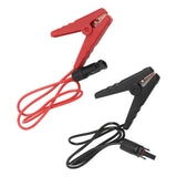 2PCS Solar Power Battery Clip 12AWG Quick Disconnect Extension Cable Battery Charger Clamp Connector for Solar Panel Automotive Motorcycle - Extra Image