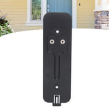 Video Doorbell Backplate Visual Doorbell Back Plate Replacement Part with Card Extractor For Blink Video Doorbell Black