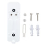 Video Doorbell Backplate Visual Doorbell Back Plate Replacement Part with Card Extractor For Blink Video Doorbell White